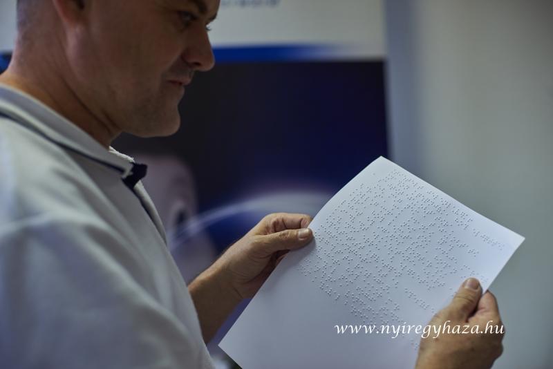 Braille nyomtató a Michelin-től