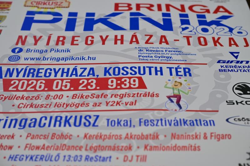 Bringa Piknik 2026 - sajtótájékoztató