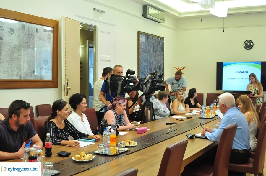 BringaApp ismertetése a Városházán