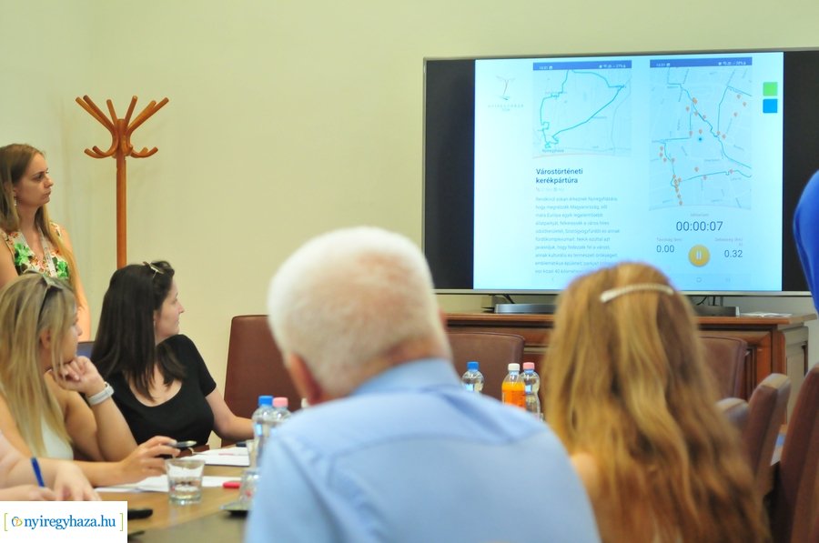 BringaApp ismertetése a Városházán