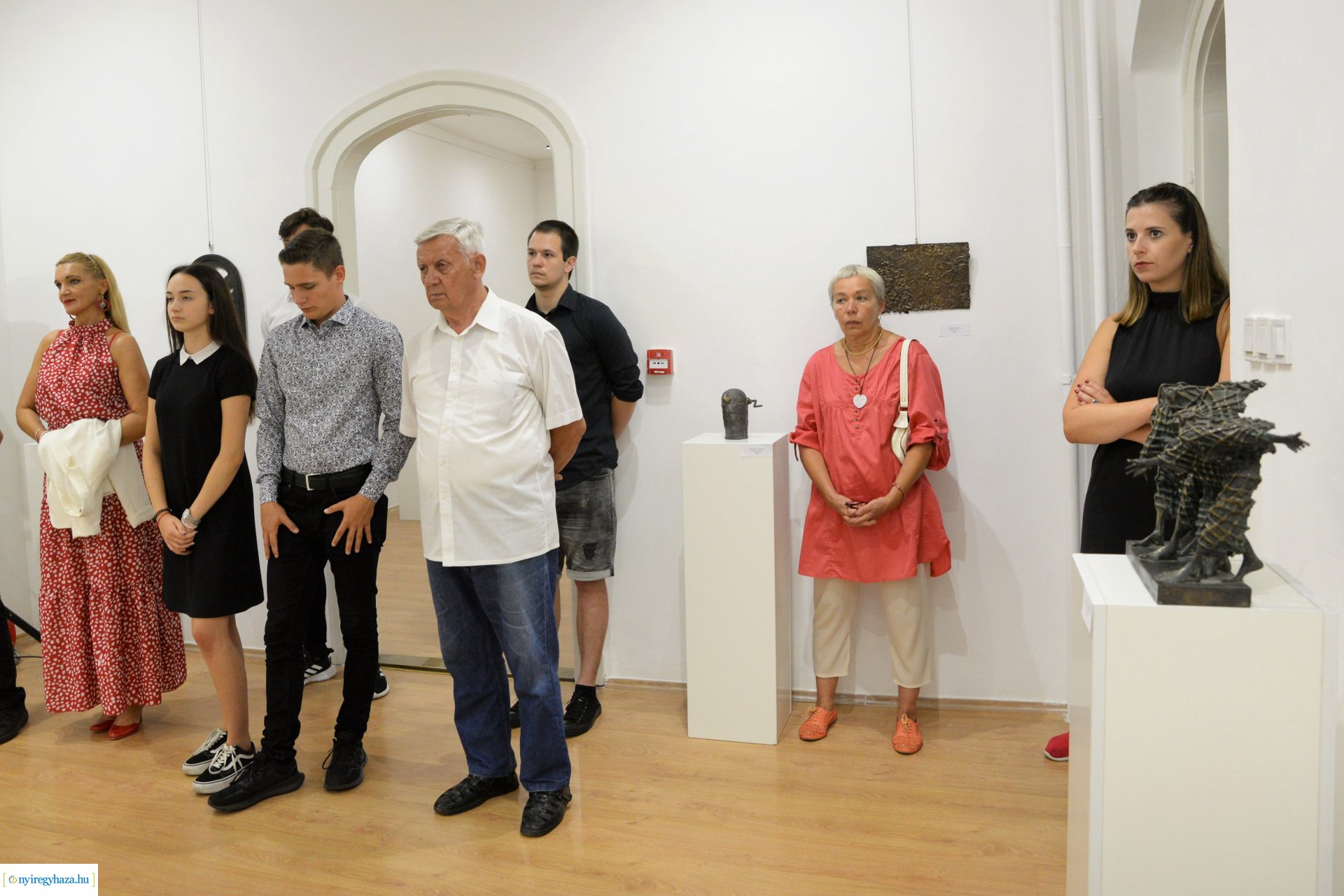 Bronz mesterművek Nyíregyházán - kiállításmegnyitó a Városi Galériában