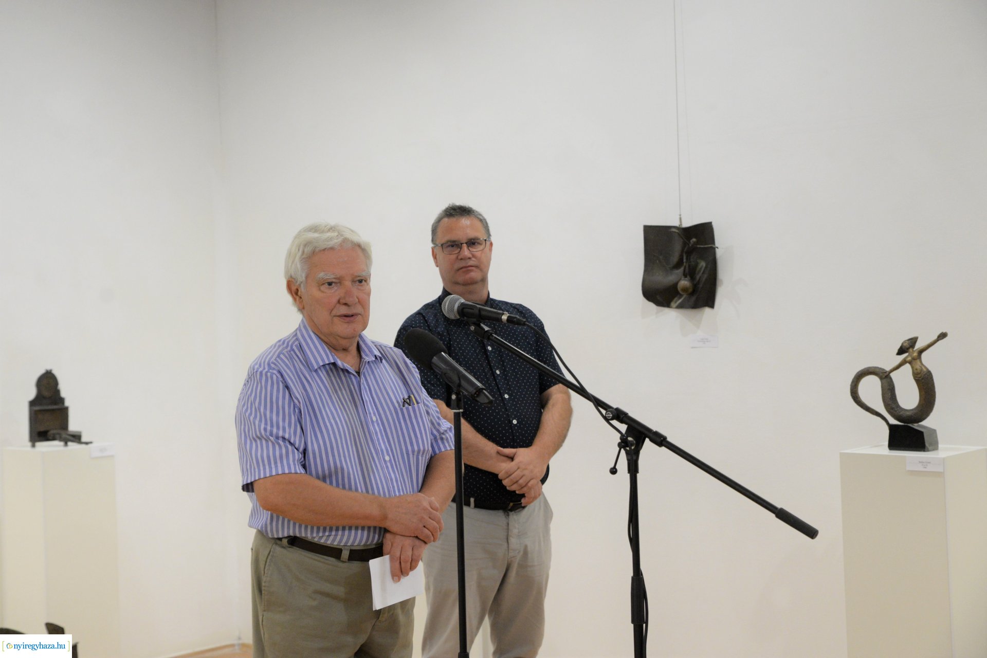 Bronz mesterművek Nyíregyházán - kiállításmegnyitó a Városi Galériában