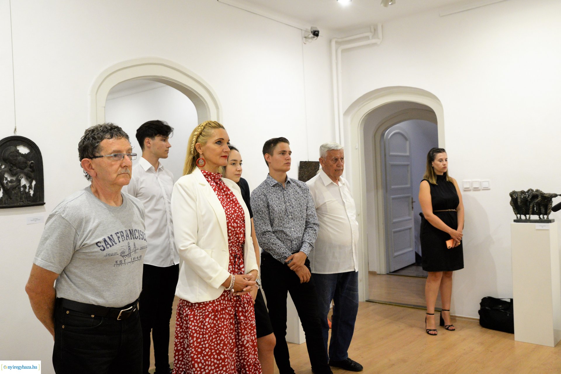 Bronz mesterművek Nyíregyházán - kiállításmegnyitó a Városi Galériában