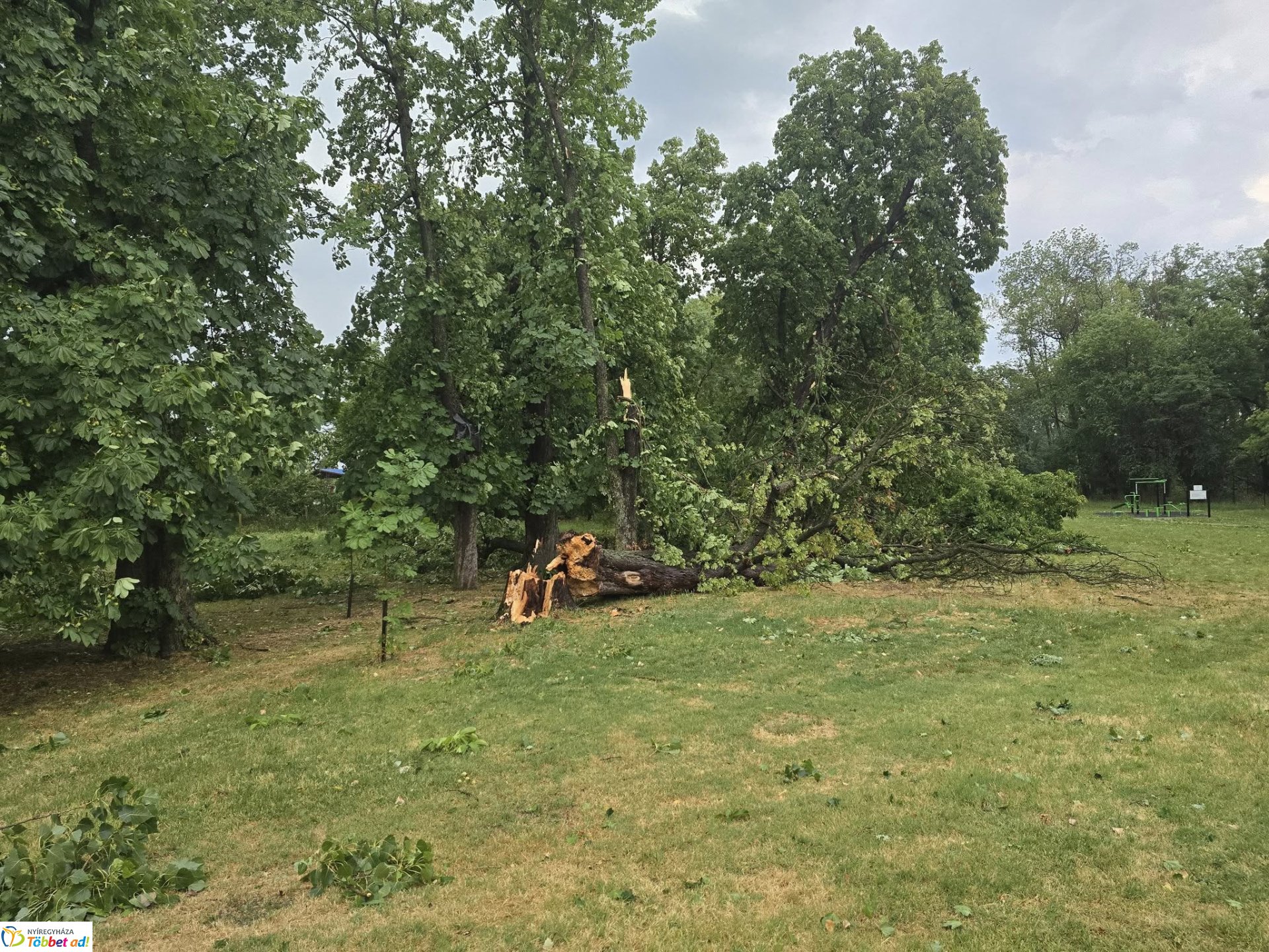 Brutális vihar a Beregben