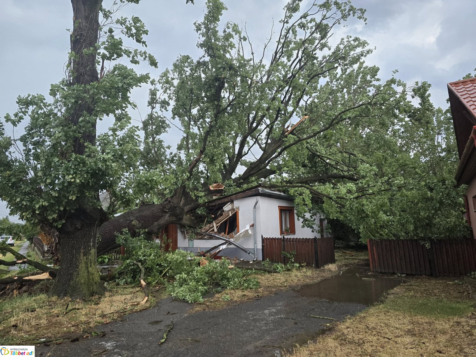 Brutális vihar a Beregben