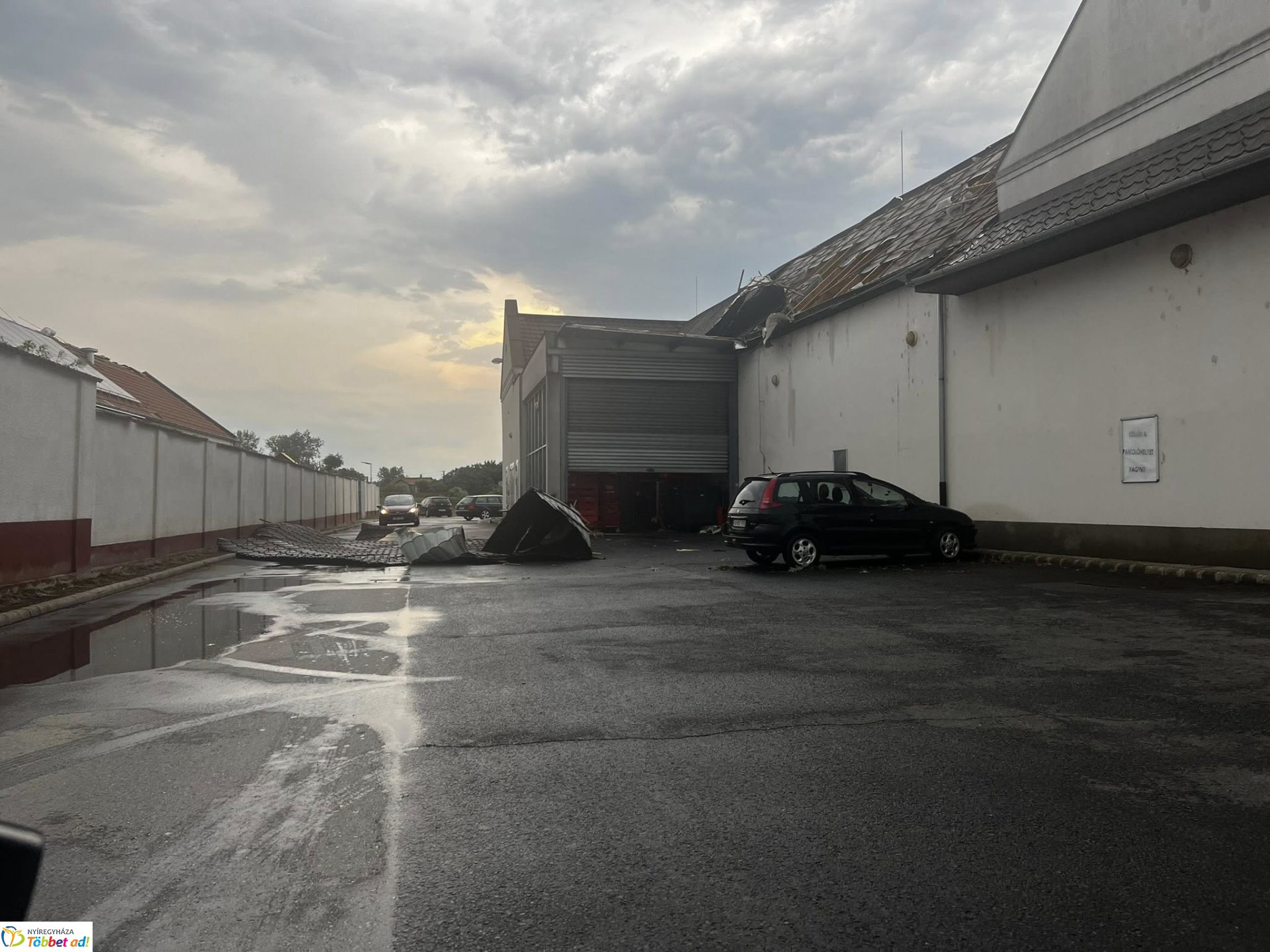 Brutális vihar a Beregben