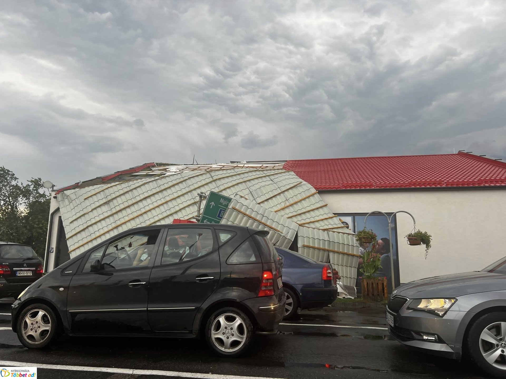 Brutális vihar a Beregben