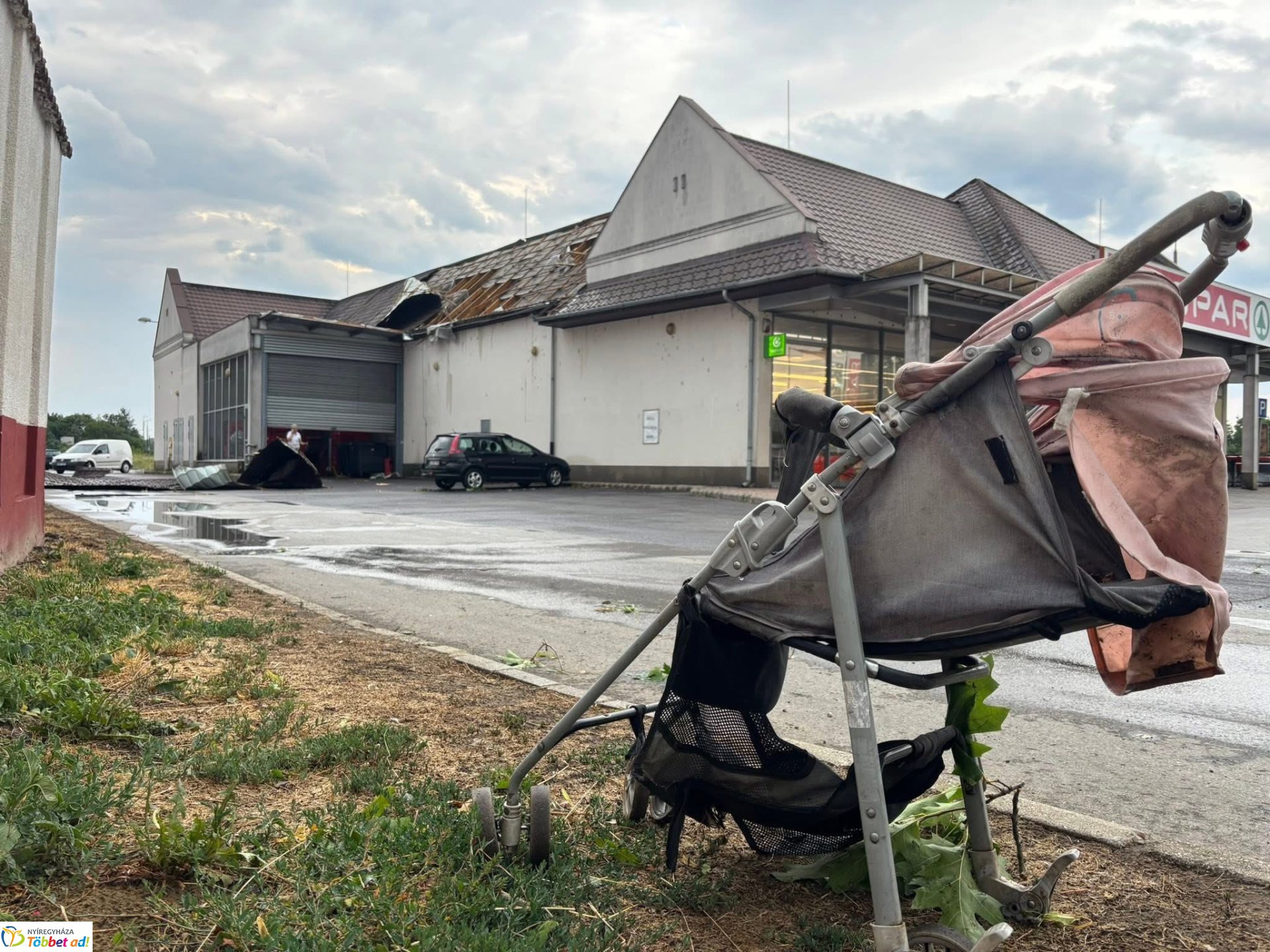 Brutális vihar a Beregben