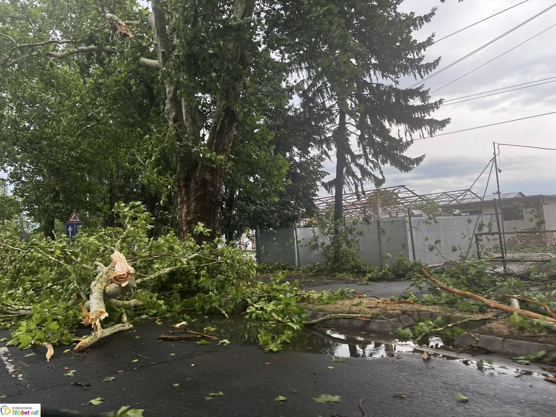 Brutális vihar a Beregben