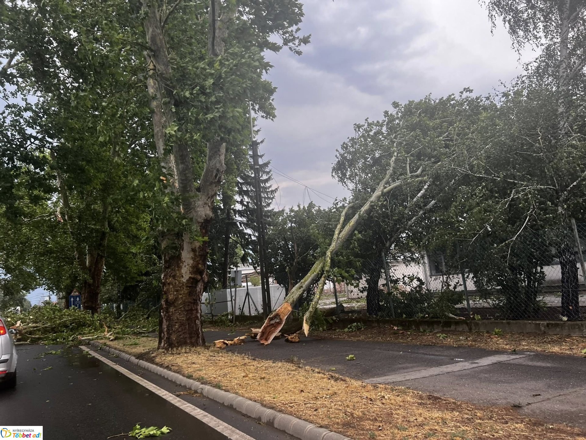 Brutális vihar a Beregben
