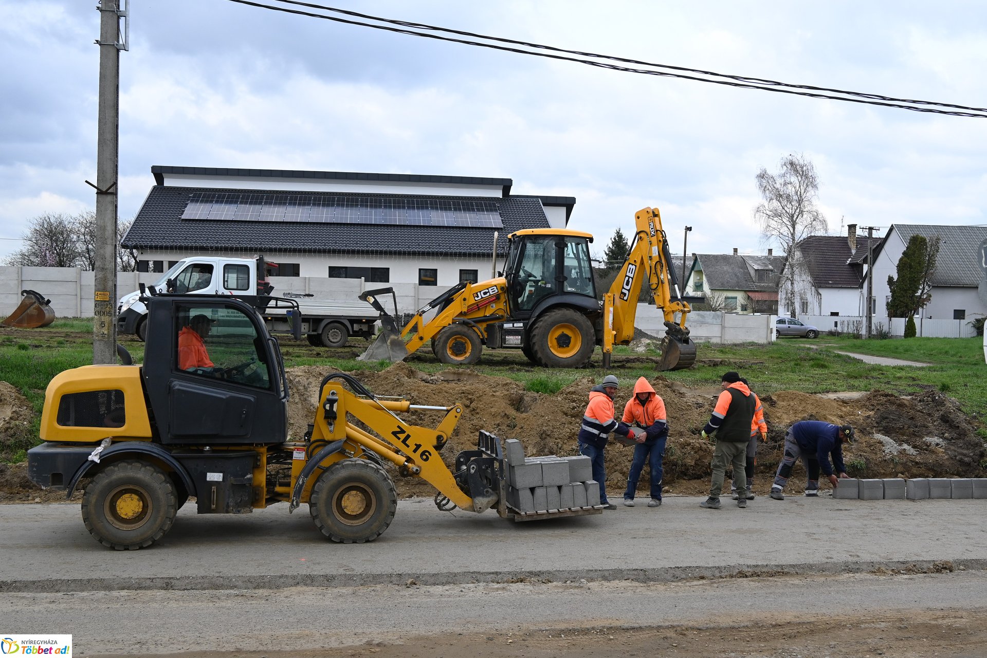 Butyka belterületi útépítése