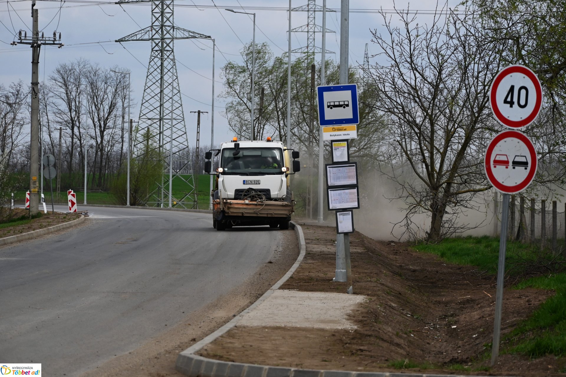 Butyka belterületi útépítése