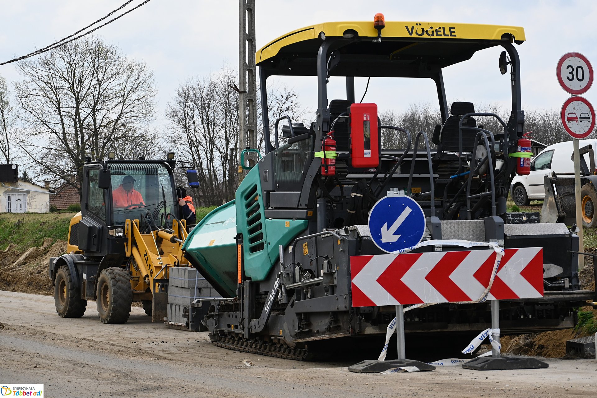 Butyka belterületi útépítése