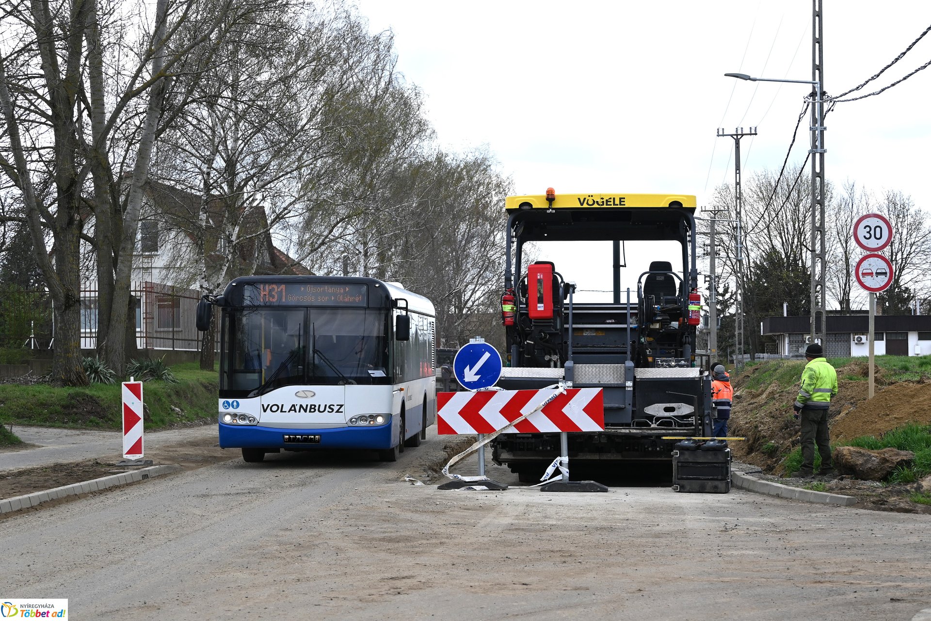 Butyka belterületi útépítése