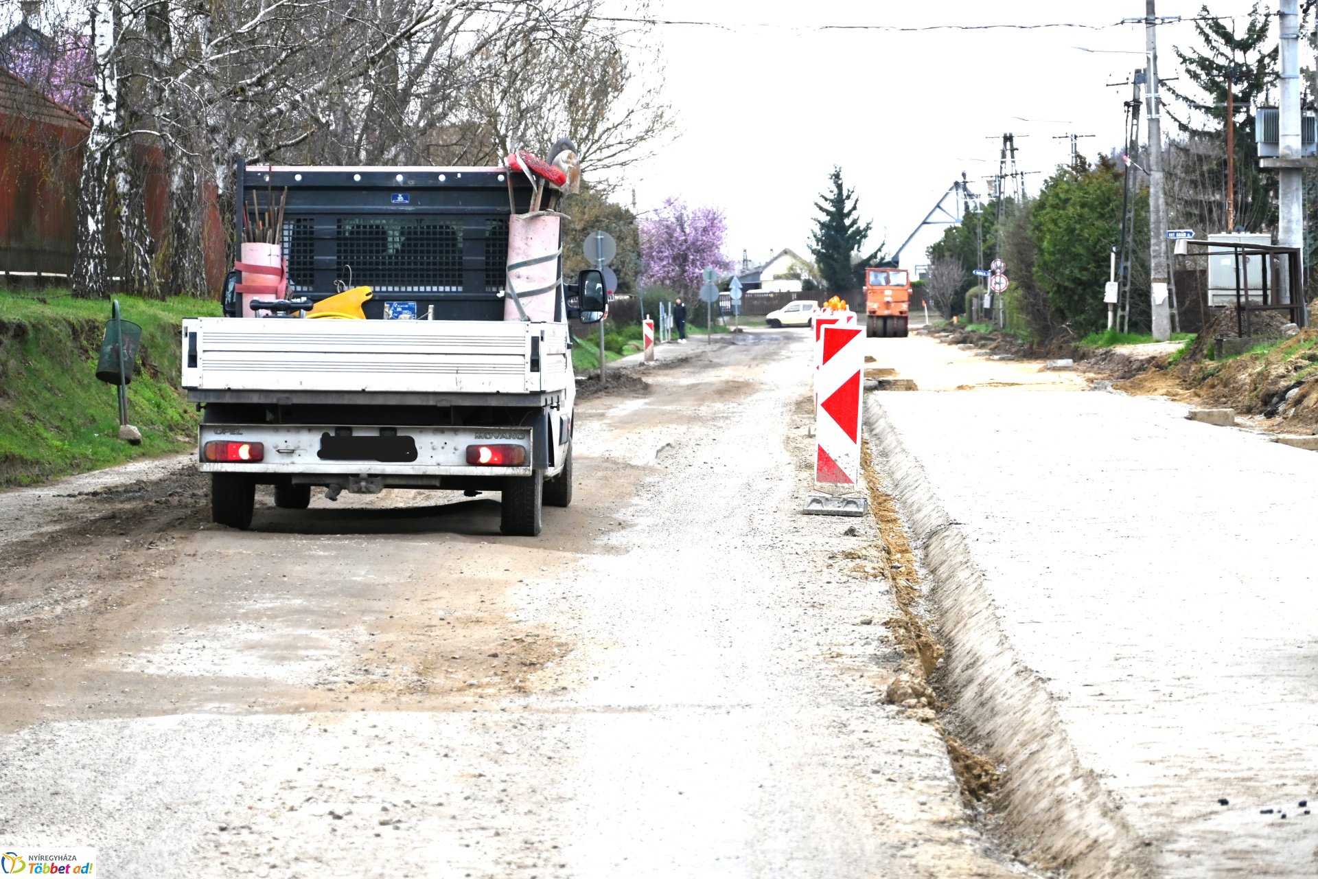 Butyka belterületi útépítése