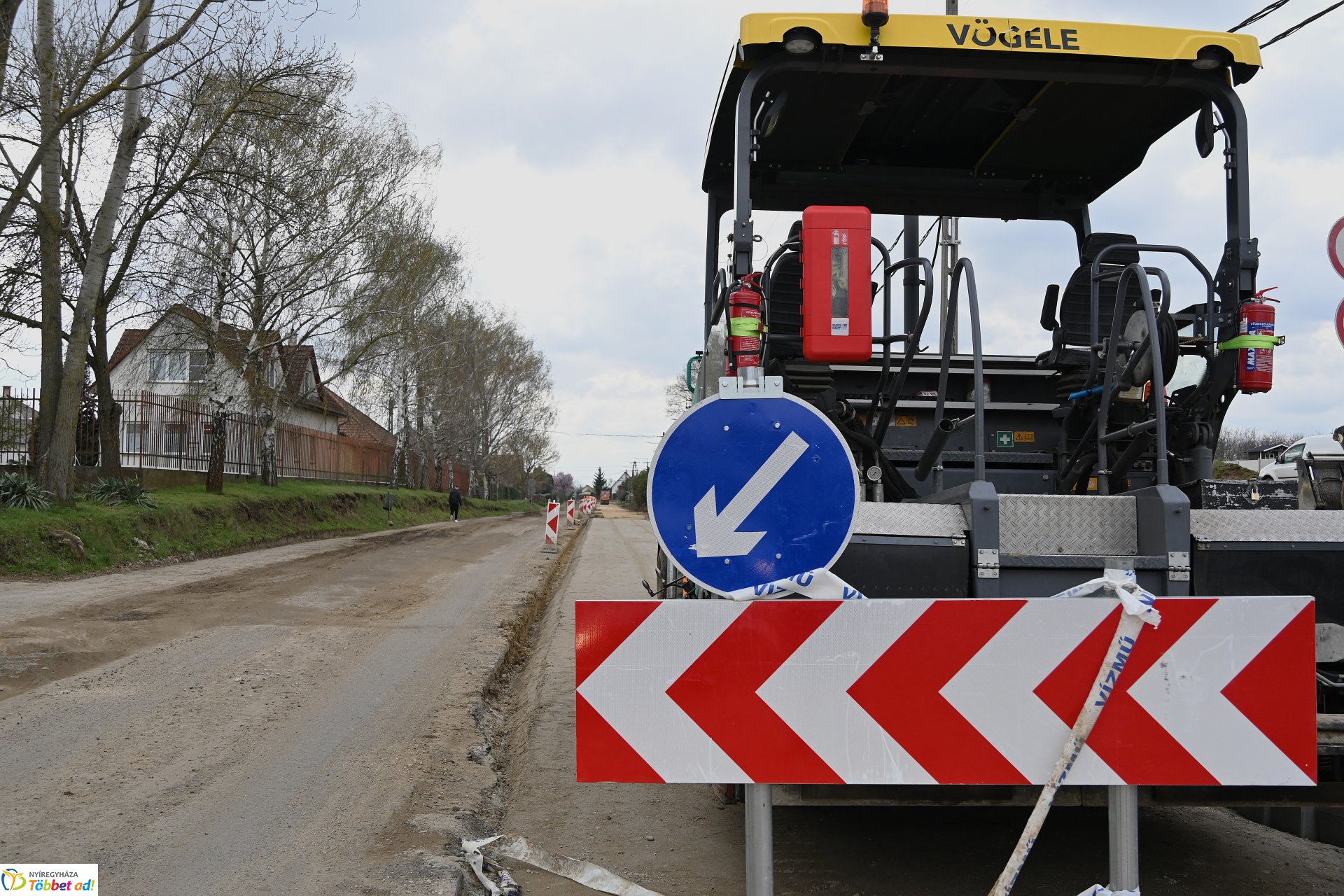 Butyka belterületi útépítése