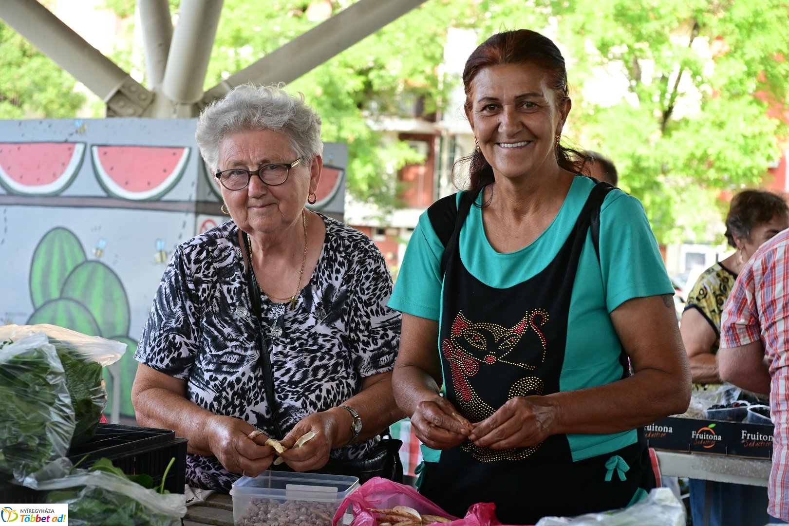 Búza téri piac 2025 júliusában