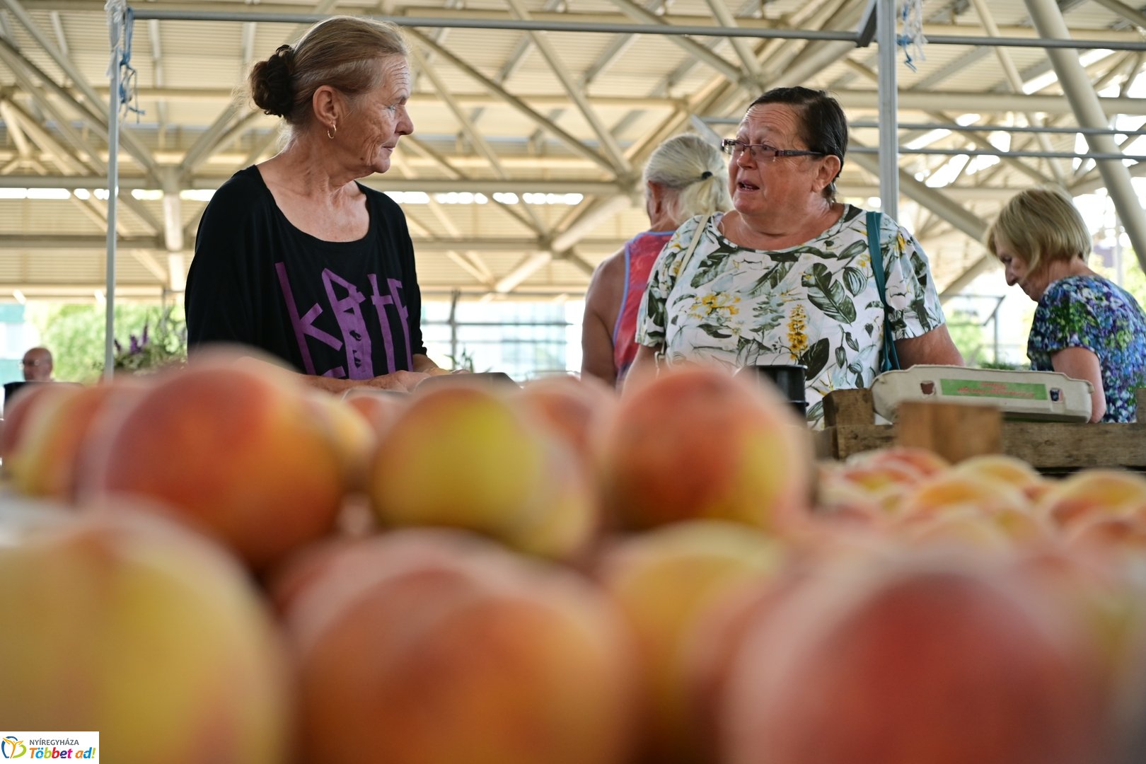 Búza téri piac 2025 júliusában