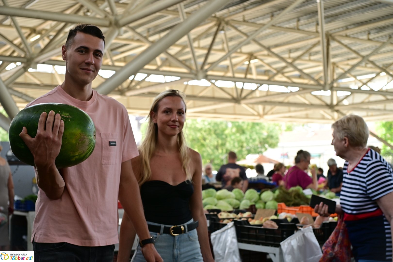 Búza téri piac 2025 júliusában