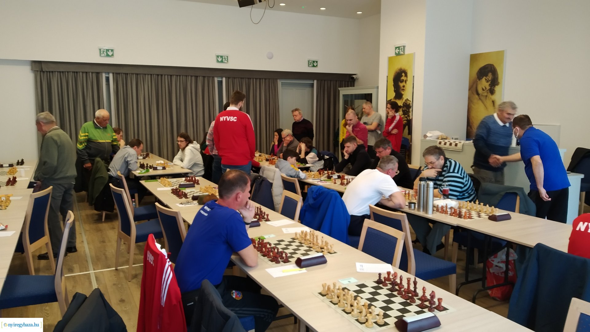 Célegyenesben az NYVSC a sakk NB. I-ben!