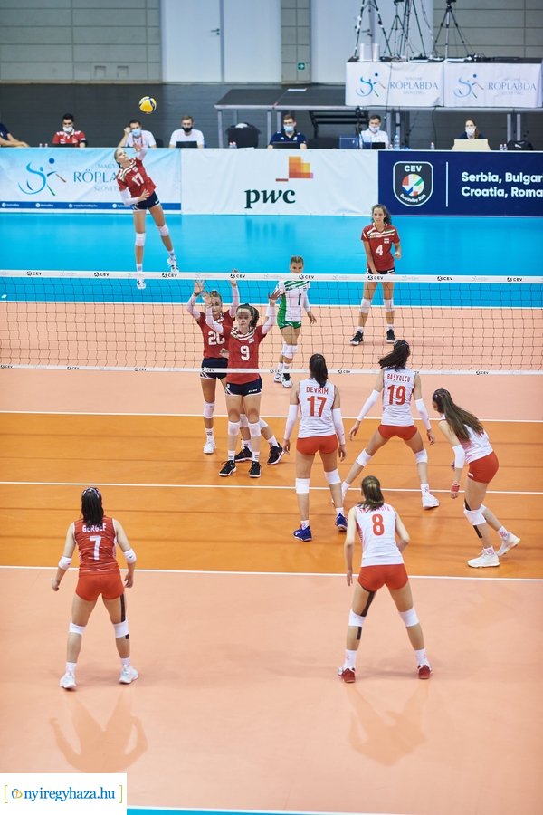 CEV16 lányröpi - Magyarország - Törökország