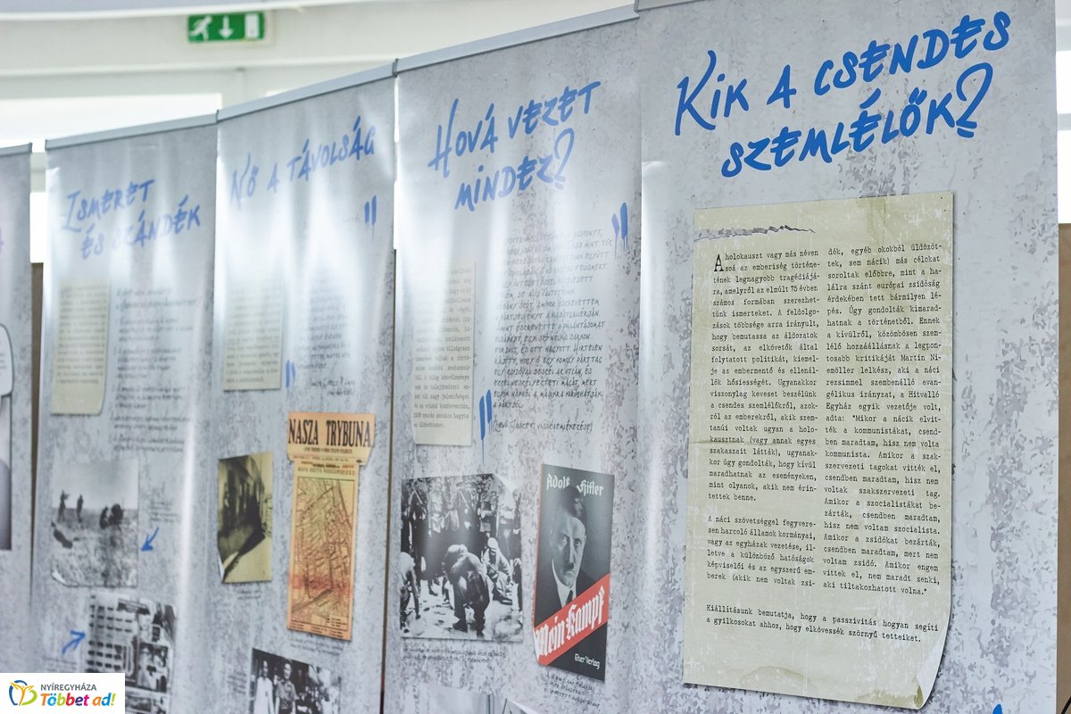 Cinkos, aki néma - kiállítás a Bethlen Gábor iskolában