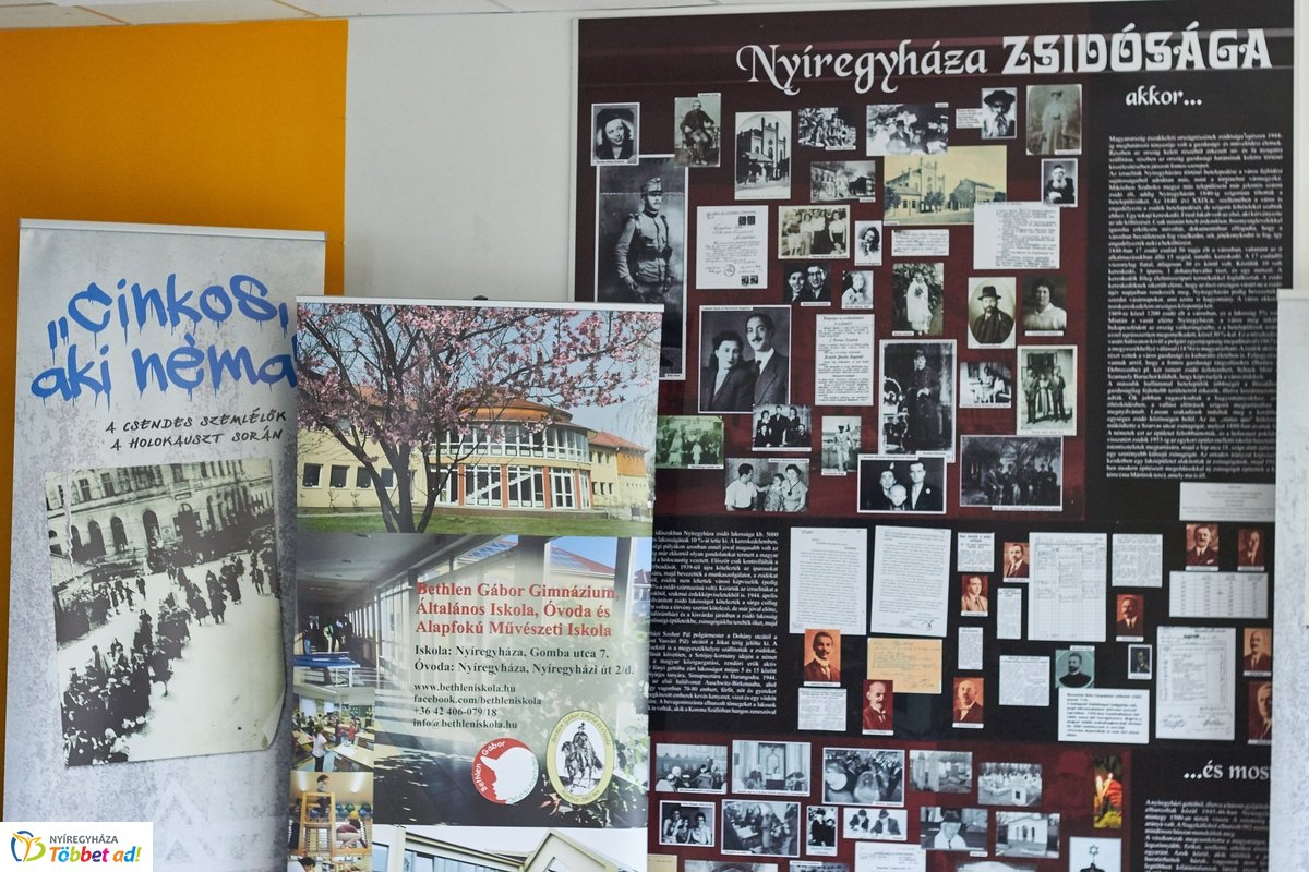 Cinkos, aki néma - kiállítás a Bethlen Gábor iskolában