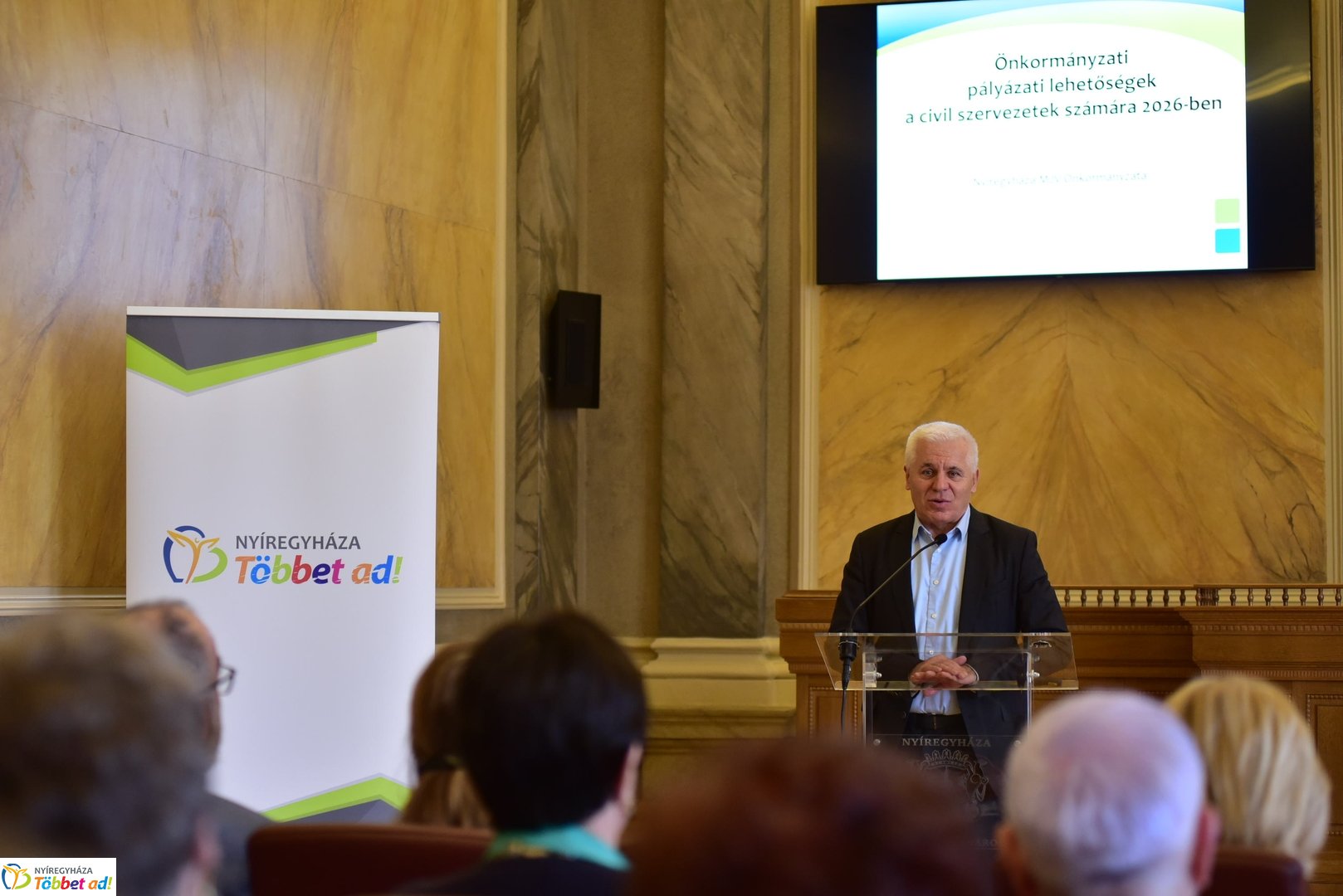 Civil fórum a Városházán 2026 márciusában