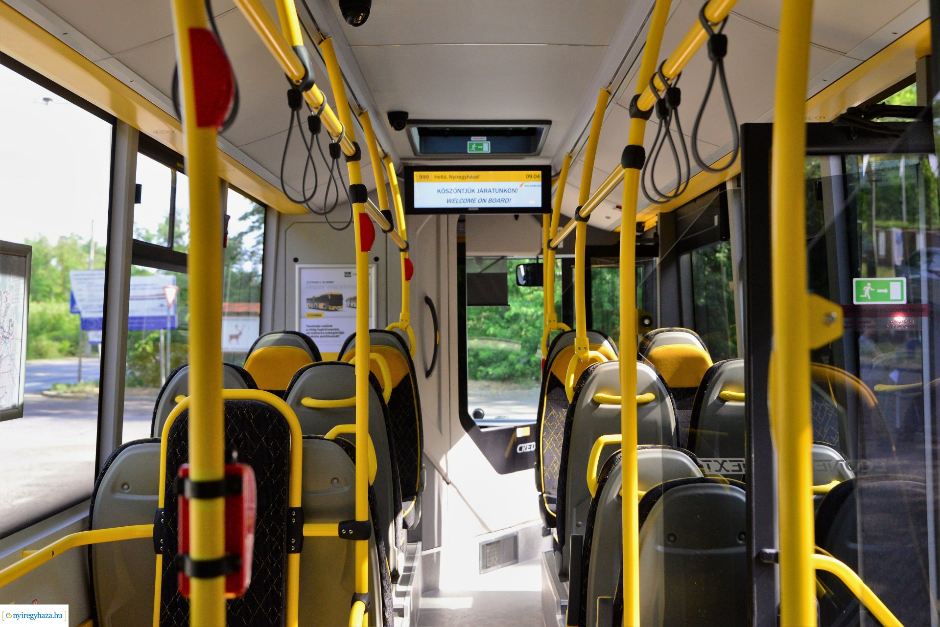 Credobuszt tesztelnek Nyíregyházán