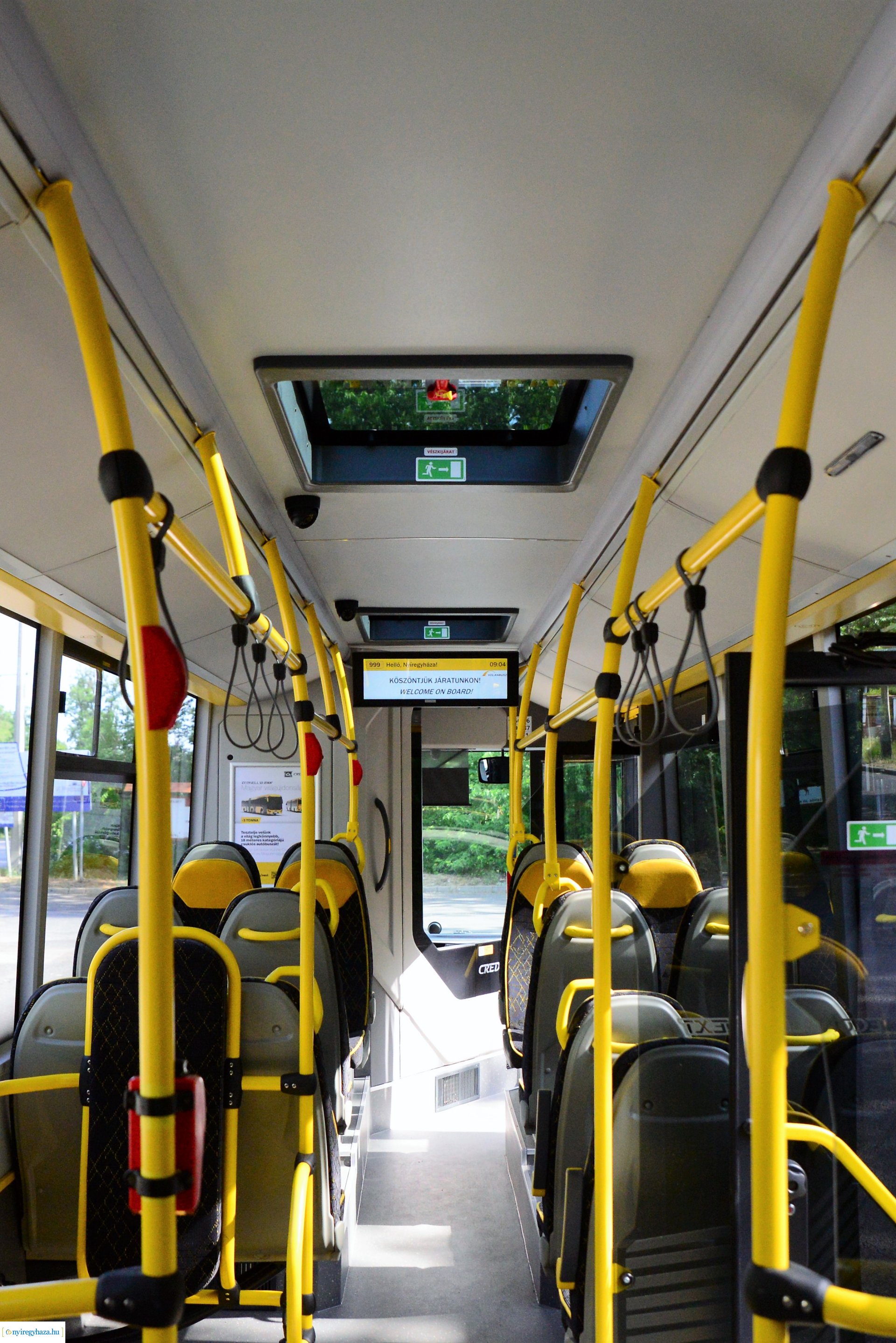 Credobuszt tesztelnek Nyíregyházán