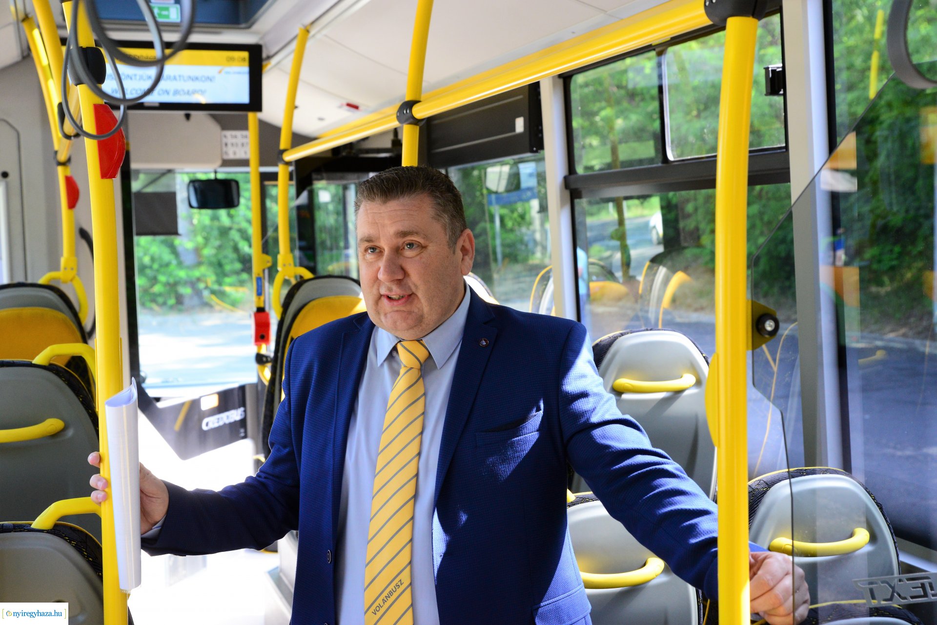 Credobuszt tesztelnek Nyíregyházán