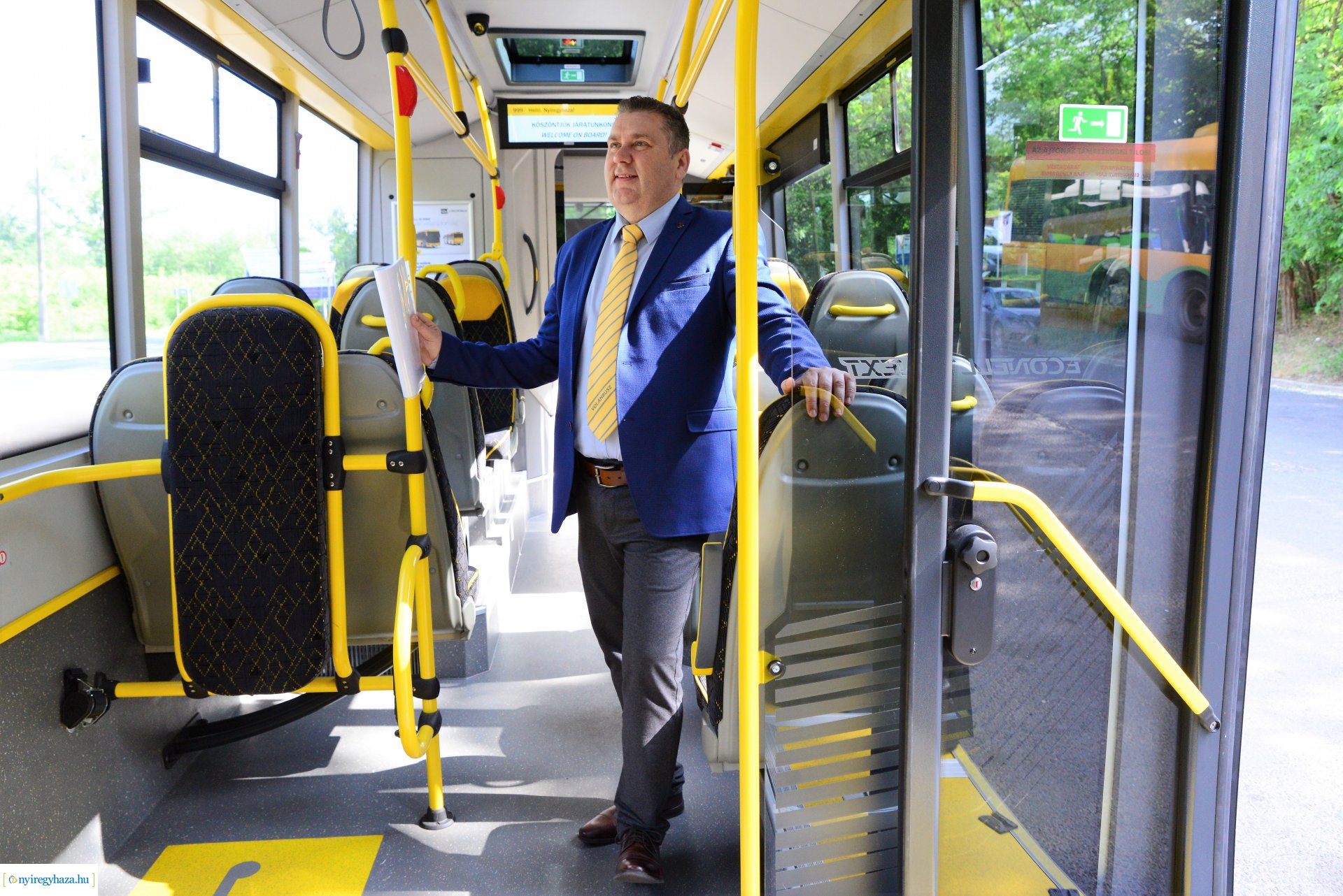 Credobuszt tesztelnek Nyíregyházán