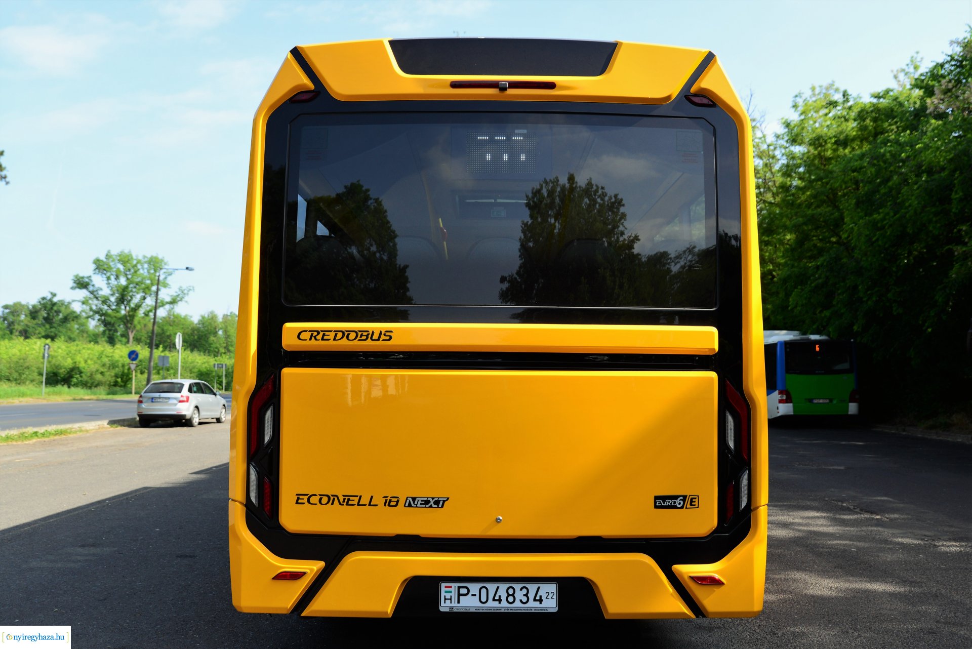 Credobuszt tesztelnek Nyíregyházán