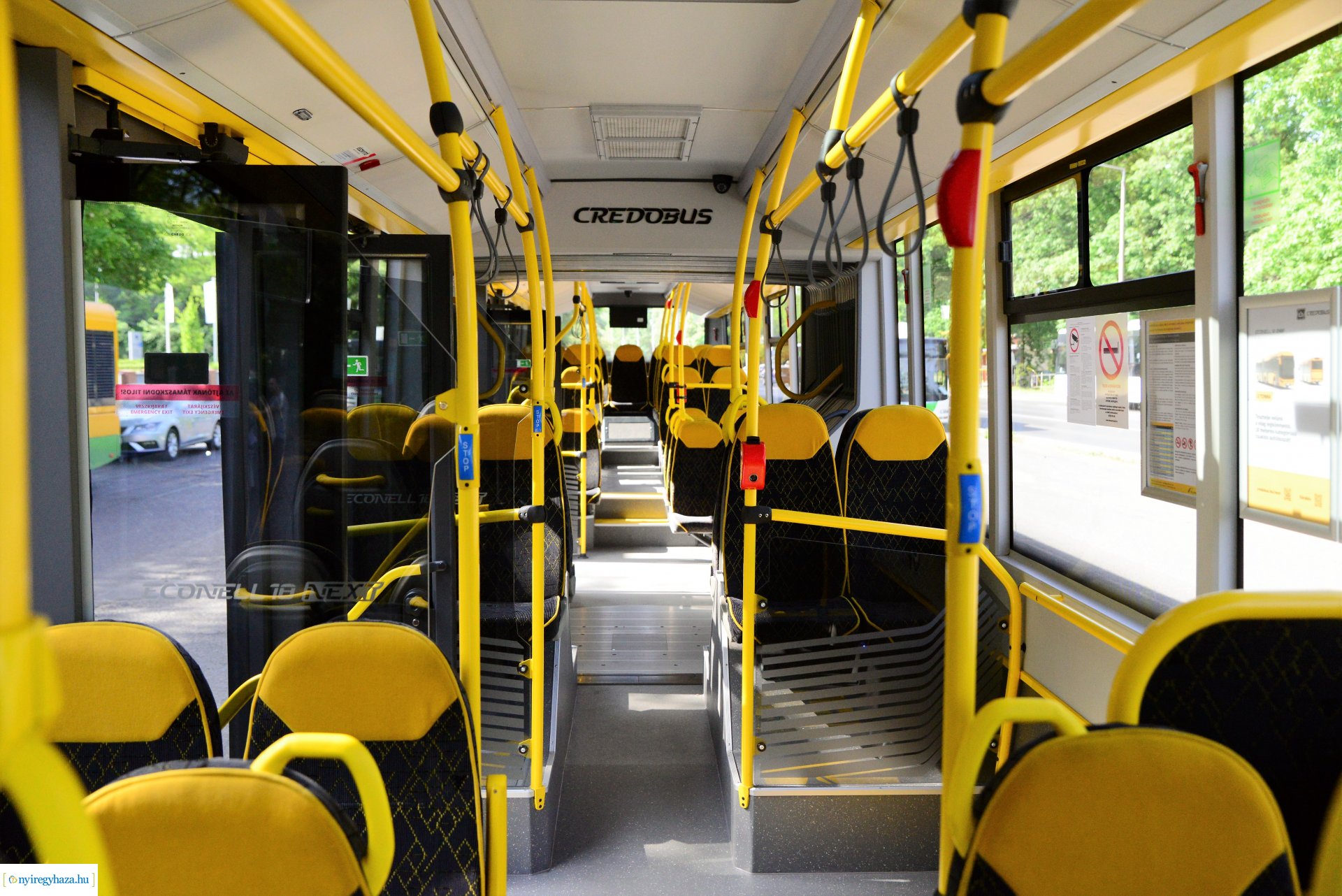 Credobuszt tesztelnek Nyíregyházán