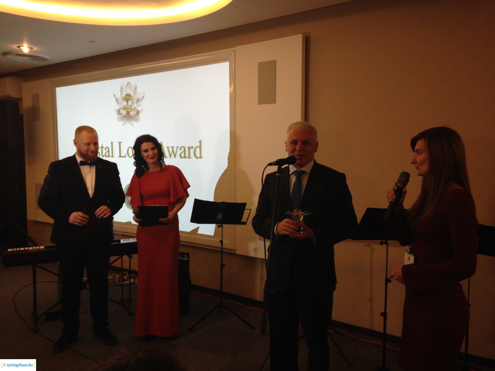 Crystal Lotus díjat kapott Nyíregyháza legújabb szállodája