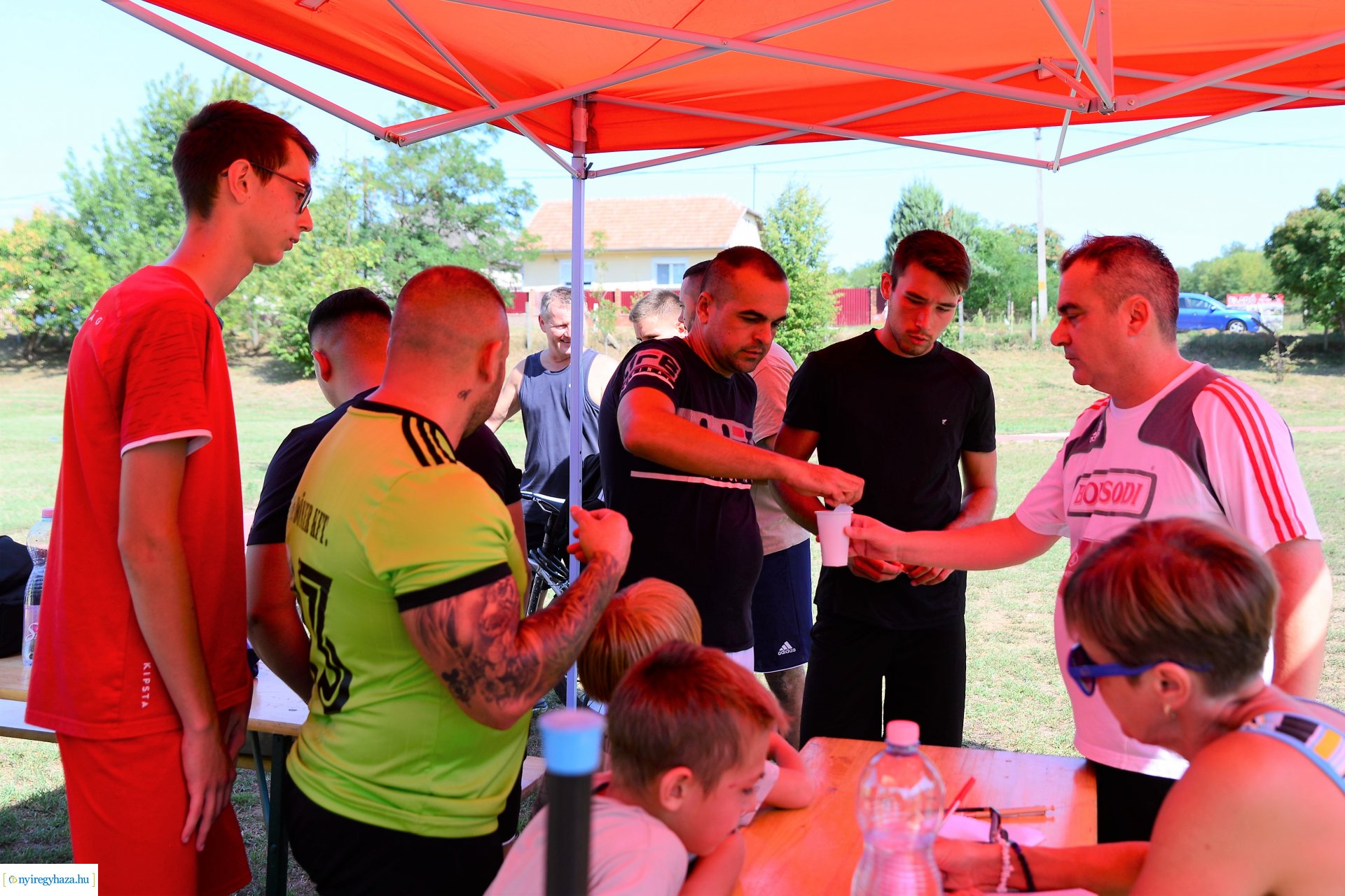 Családi és sport nap Nyírszőlős  közösségi parkjában