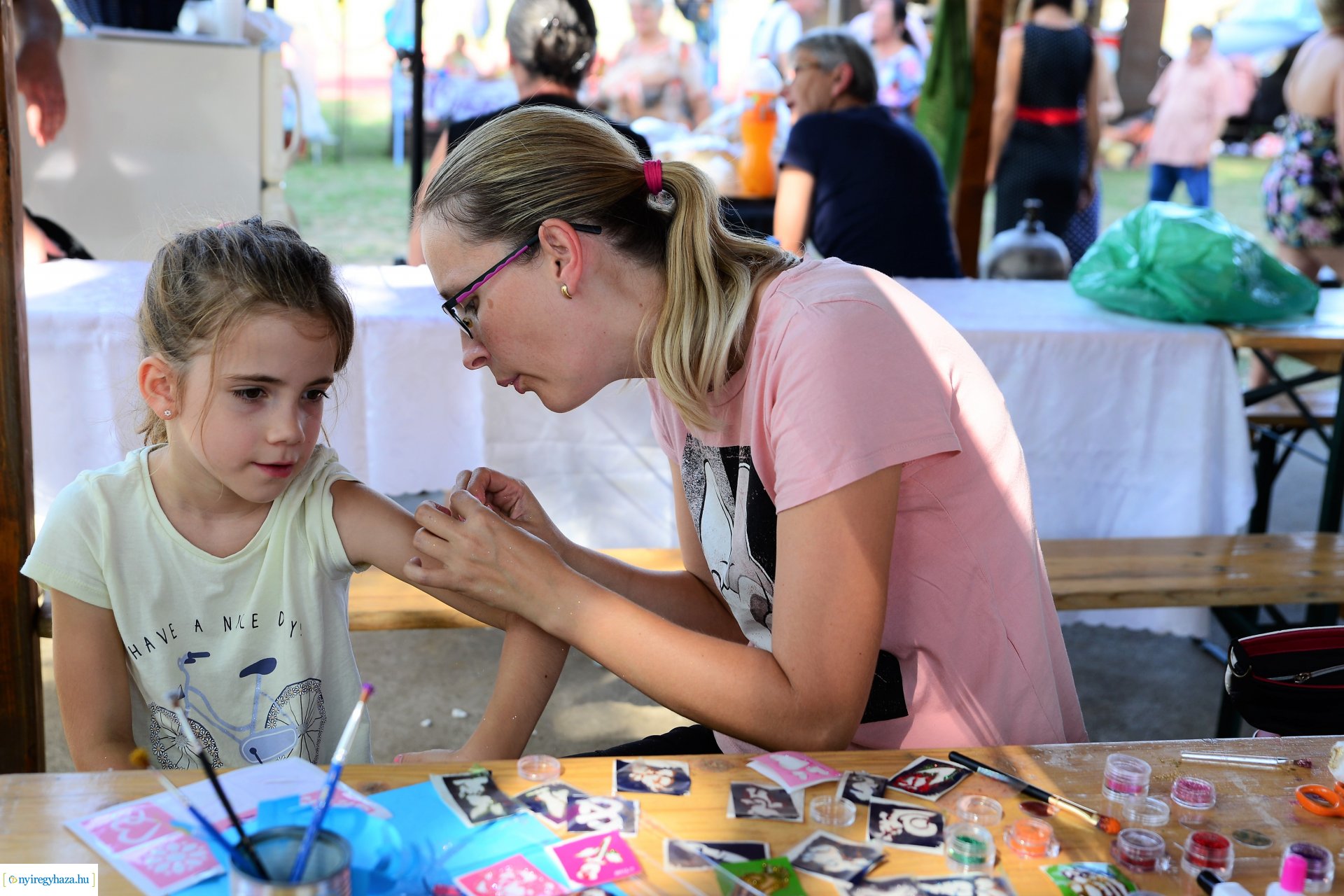 Családi és sport nap Nyírszőlős  közösségi parkjában
