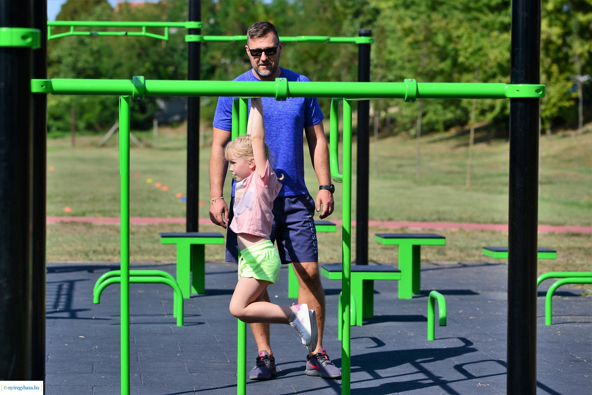 Családi és sport nap Nyírszőlős  közösségi parkjában