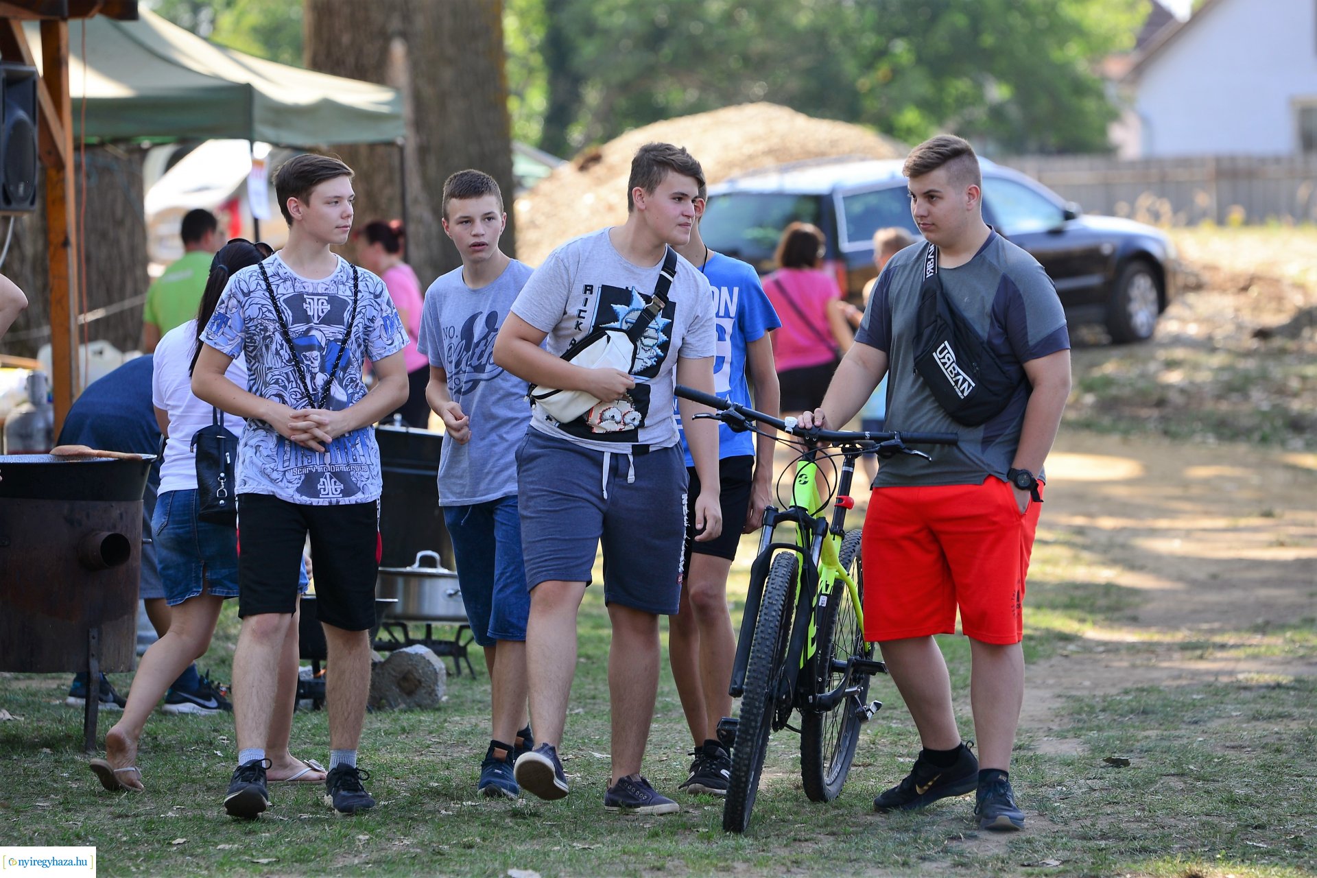 Családi és sport nap Nyírszőlős  közösségi parkjában