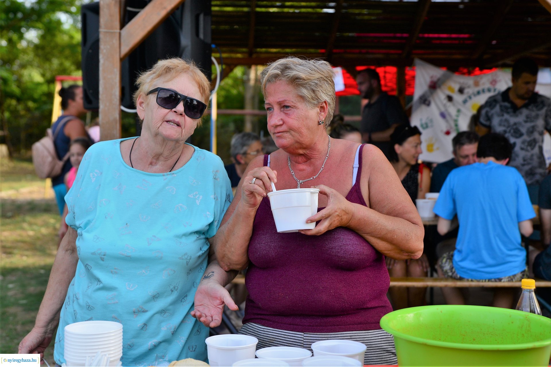 Családi és sport nap Nyírszőlős  közösségi parkjában