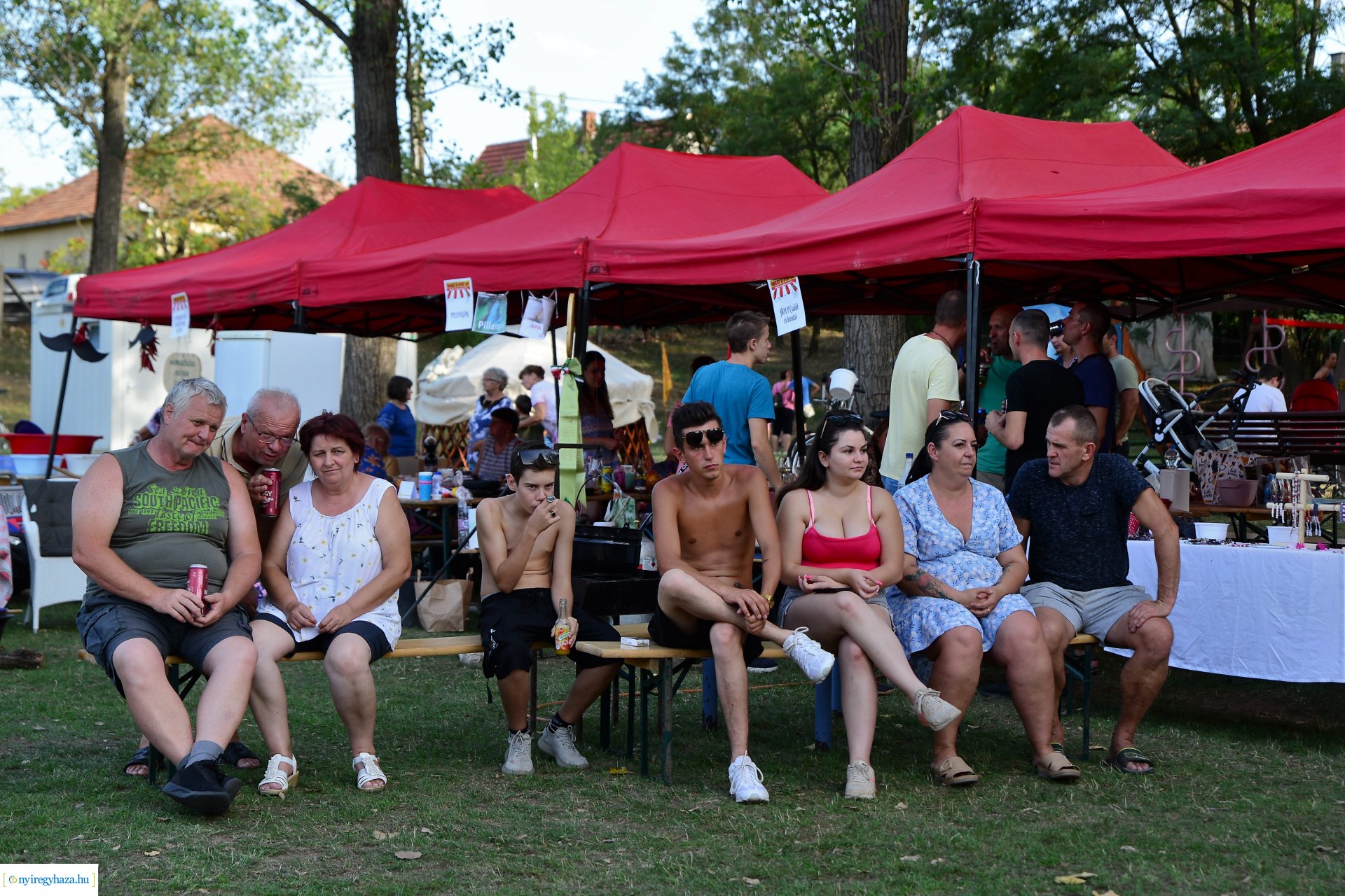 Családi és sport nap Nyírszőlős  közösségi parkjában