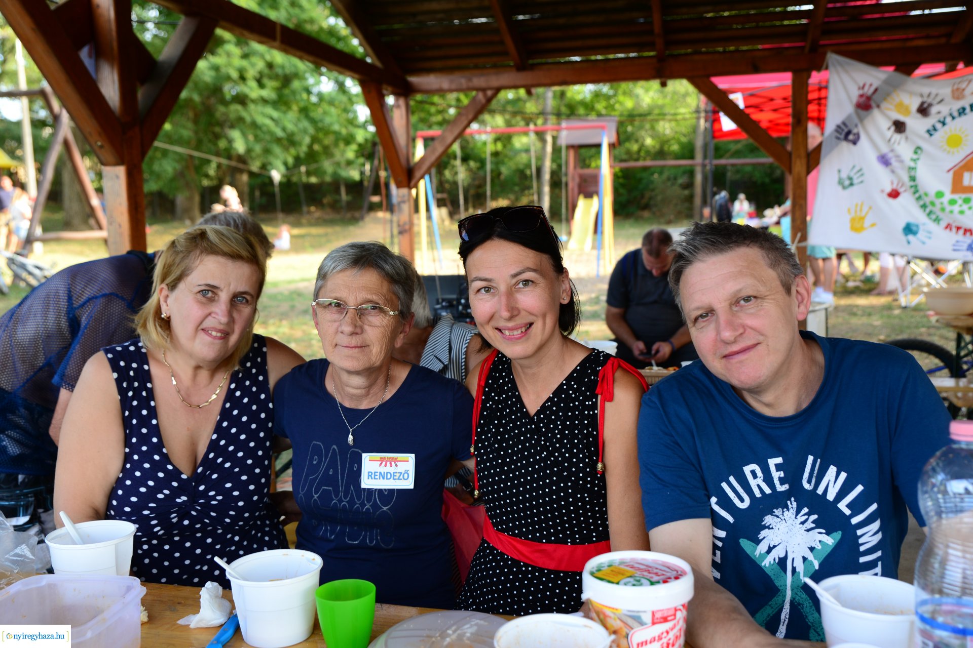 Családi és sport nap Nyírszőlős  közösségi parkjában