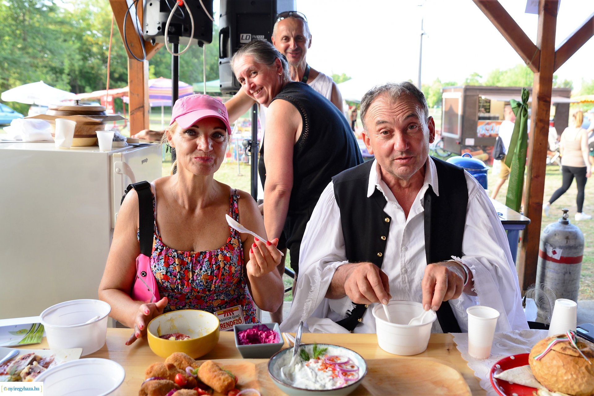 Családi és sport nap Nyírszőlős  közösségi parkjában