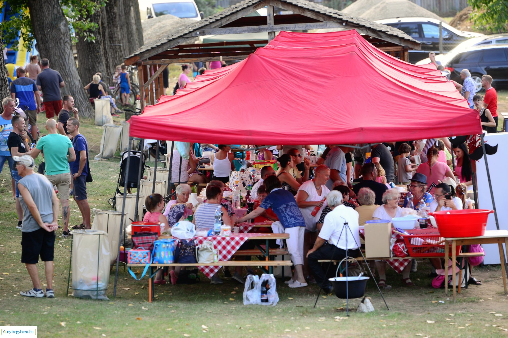 Családi és sport nap Nyírszőlős  közösségi parkjában