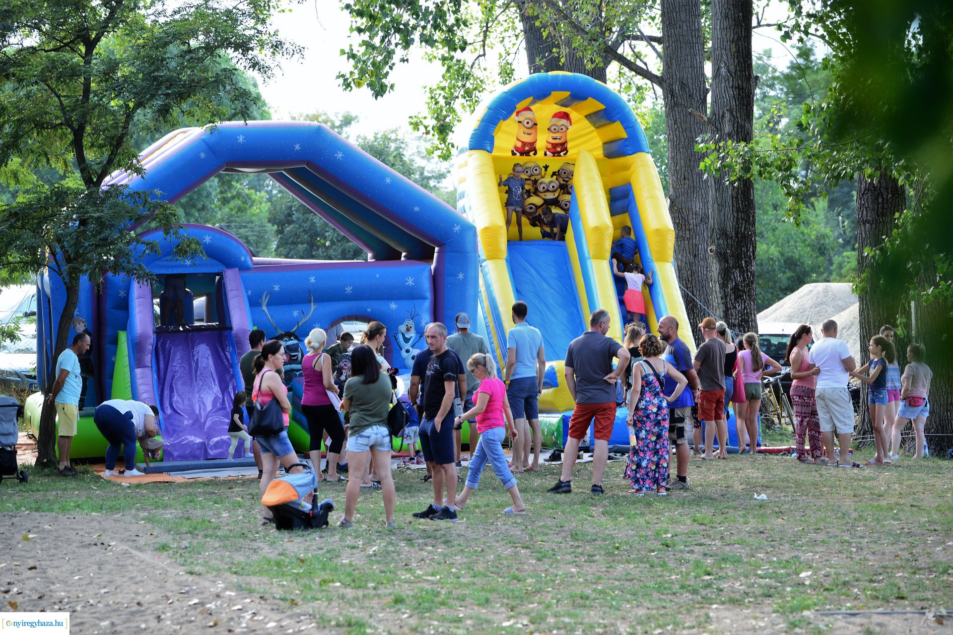 Családi és sport nap Nyírszőlős  közösségi parkjában