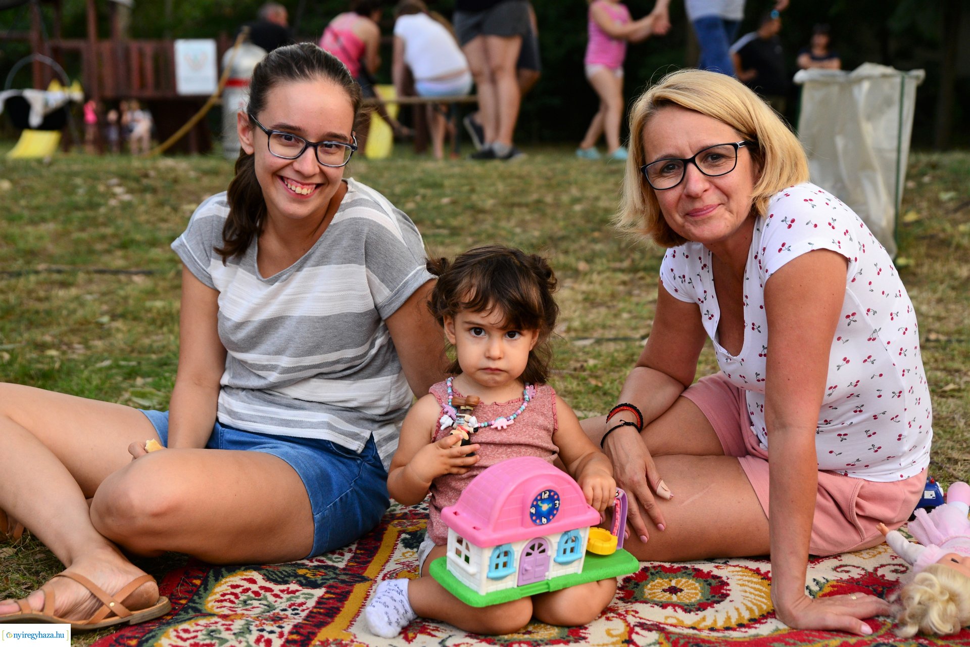 Családi és sport nap Nyírszőlős  közösségi parkjában