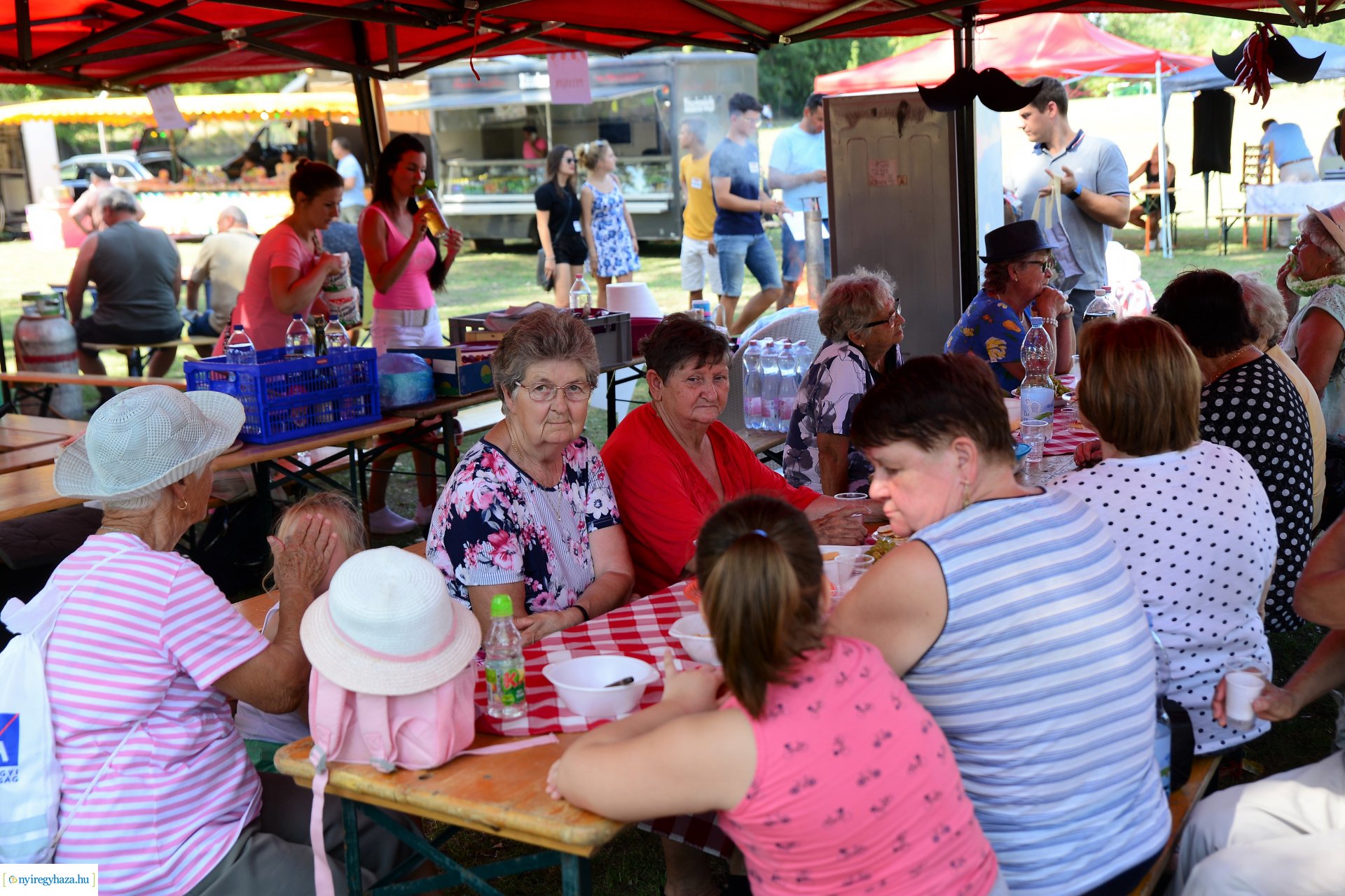 Családi és sport nap Nyírszőlős  közösségi parkjában