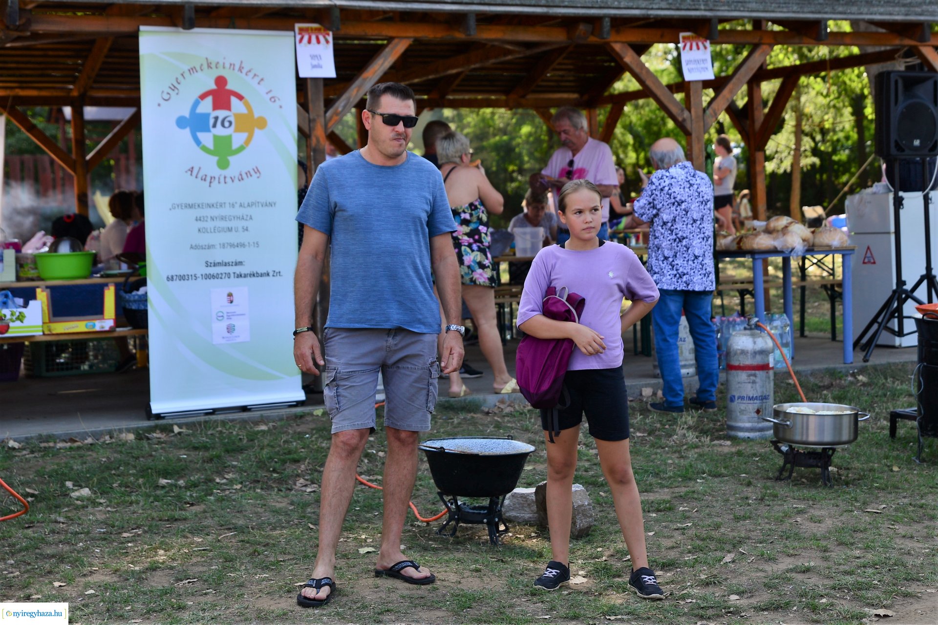 Családi és sport nap Nyírszőlős  közösségi parkjában