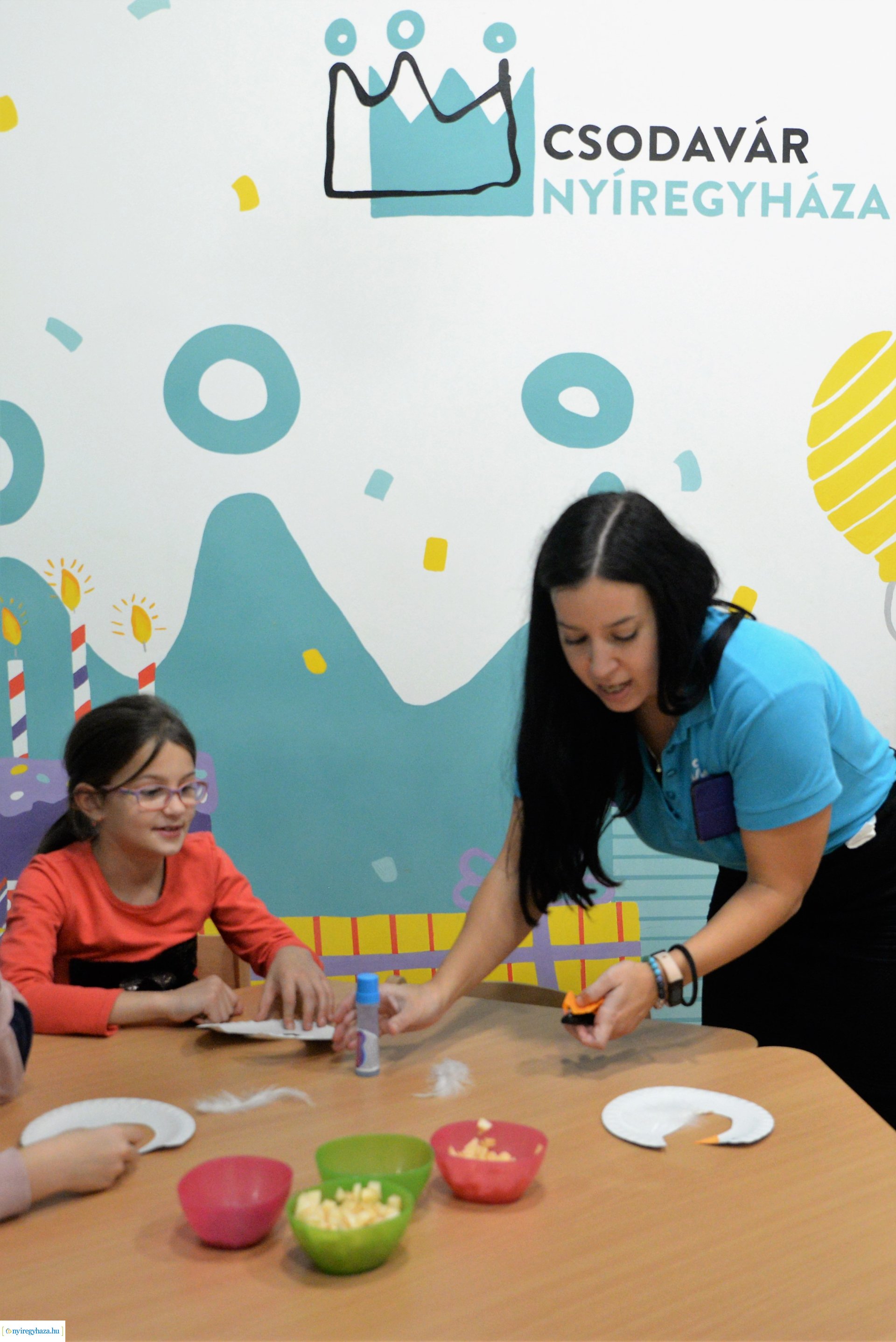 Családi nap az ukrán menekült gyerekekért a Csodavárban