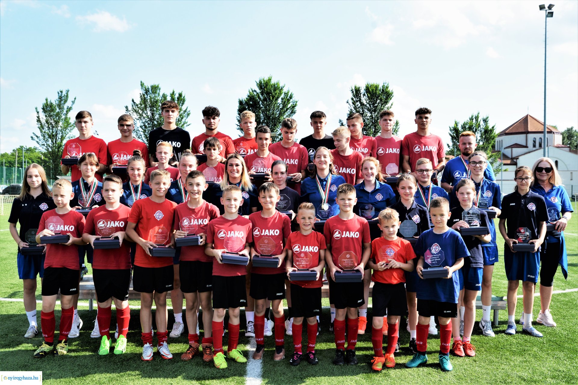 Családi nap és díjátadó a Nyíregyháza Spartacus utánpótlás csapatainál